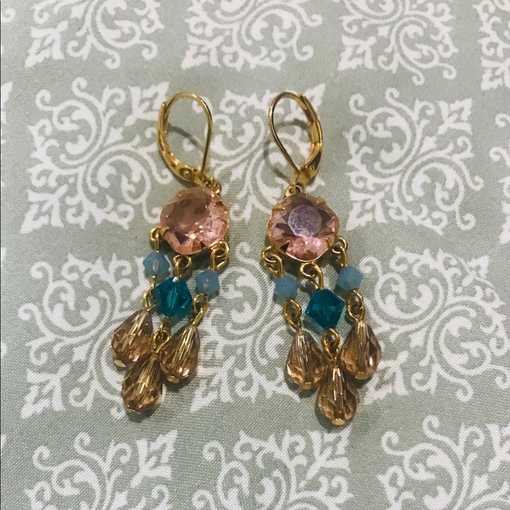 Crystal earrings